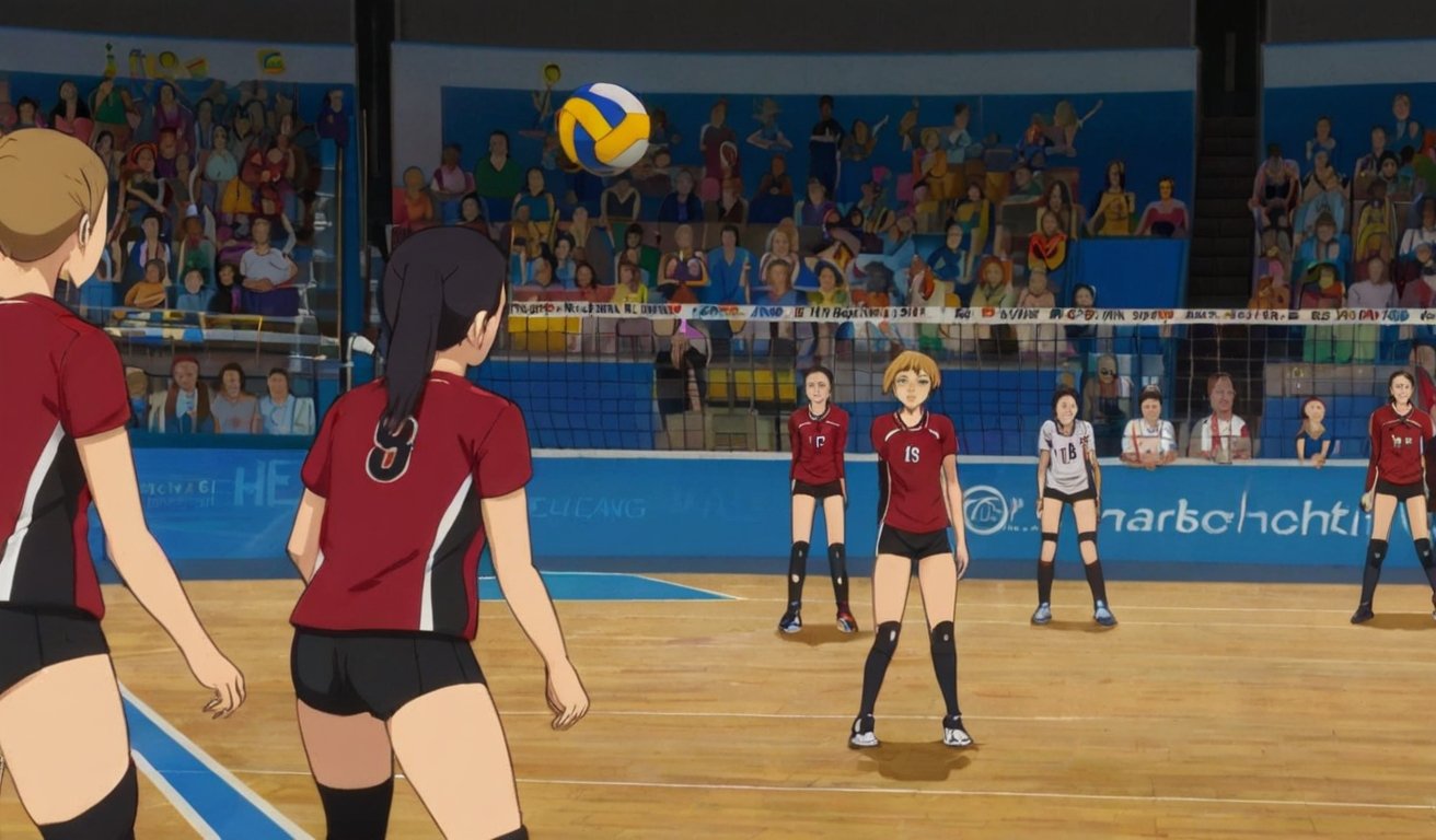 AVS Treino de Volei: Manchete